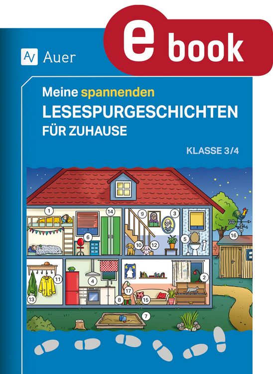 Produktbild: Meine spannenden Lesespurgeschichten f&uuml;r Zuhause