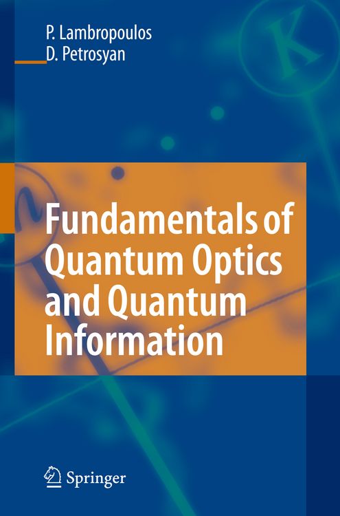 Produktbild: Fundamentals of Quantum Optics and Quantum Information
