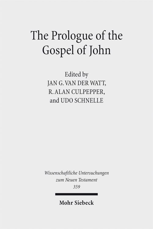 Produktbild: The Prologue of the Gospel of John