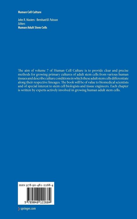 Produktbild: Human Adult Stem Cells