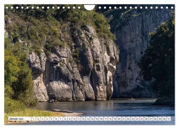 Produktbild: Kelheim, Weltenburg und der Donaudurchbruch (Wandkalender 2026 DIN A4 quer), CALVENDO Monatskalender