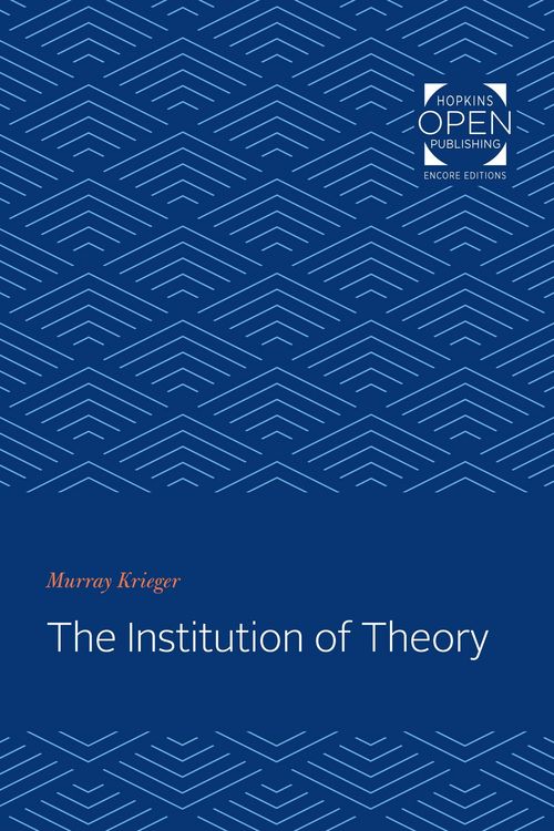 Produktbild: Institution of Theory