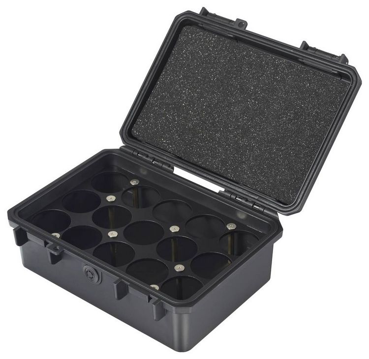 Produktbild: VOLTCRAFT Outdoor Akku-/Batteriekoffer 15x Mono (D), LR20, AM1 (L x B x H) 19.5 x 15.6 x 8cm