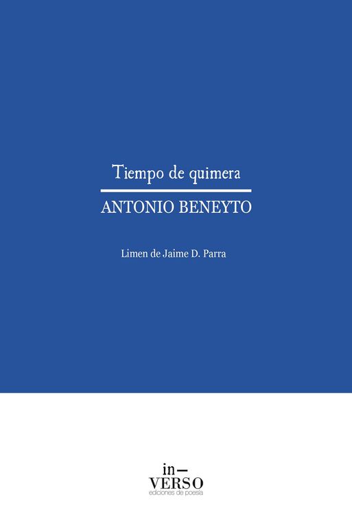 Produktbild: Tiempo de quimera