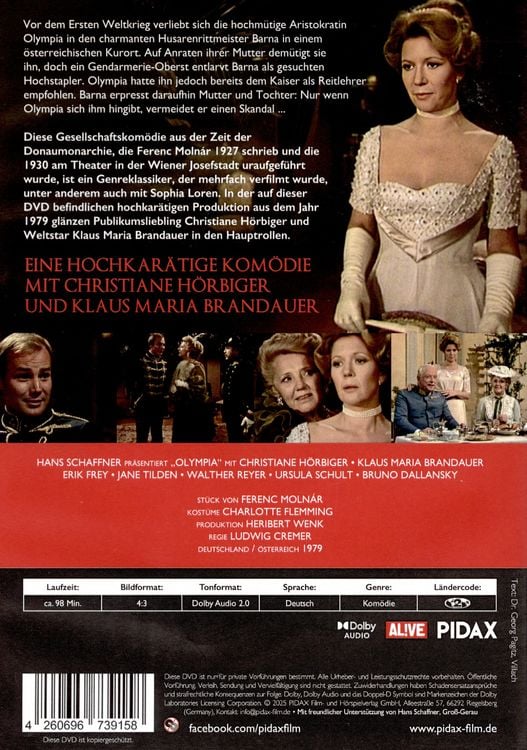 Produktbild: Olympia / Hochkar&auml;tige Kom&ouml;die mit Starbesetzung (Pidax Film-Klassiker)