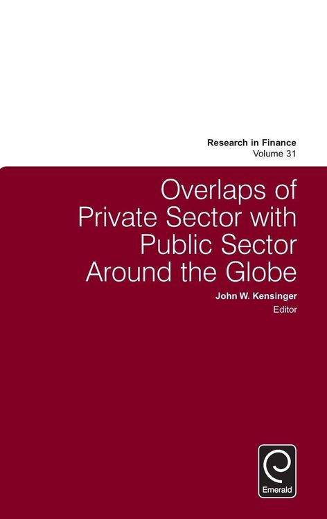 Produktbild: Overlaps of Private Sector with Public Sector Around the Globe