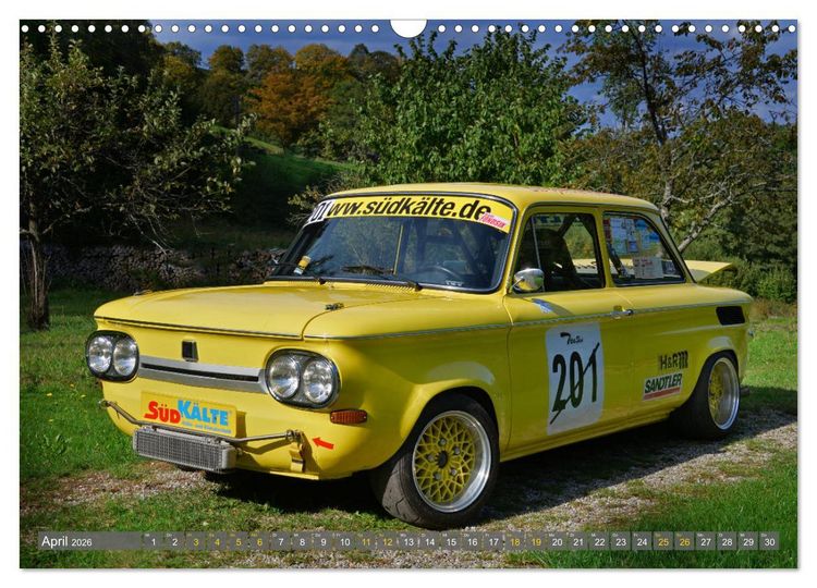 Produktbild: Ein W&auml;lderporsche - NSU Reich TT (Wandkalender 2026 DIN A3 quer), CALVENDO Monatskalender
