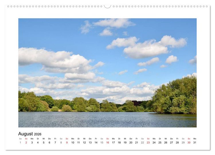 Produktbild: Kiel und Umland (Wandkalender 2026 DIN A2 quer), CALVENDO Monatskalender