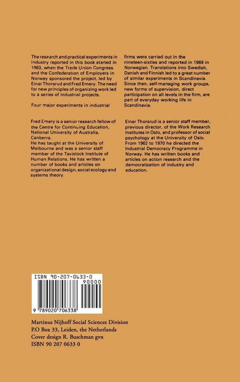 Produktbild: Democracy at Work