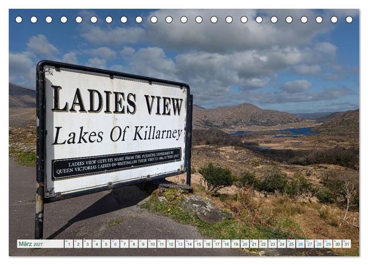 Produktbild: Irland - Unterwegs auf dem Wild Altantic Way (Tischkalender 2027 DIN A5 quer), CALVENDO Monatskalender