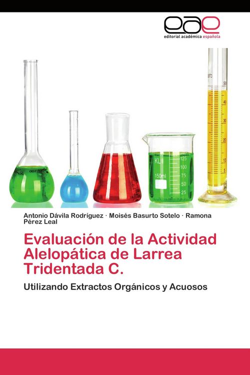 Produktbild: Evaluaci&oacute;n de la Actividad Alelop&aacute;tica de Larrea Tridentada C.