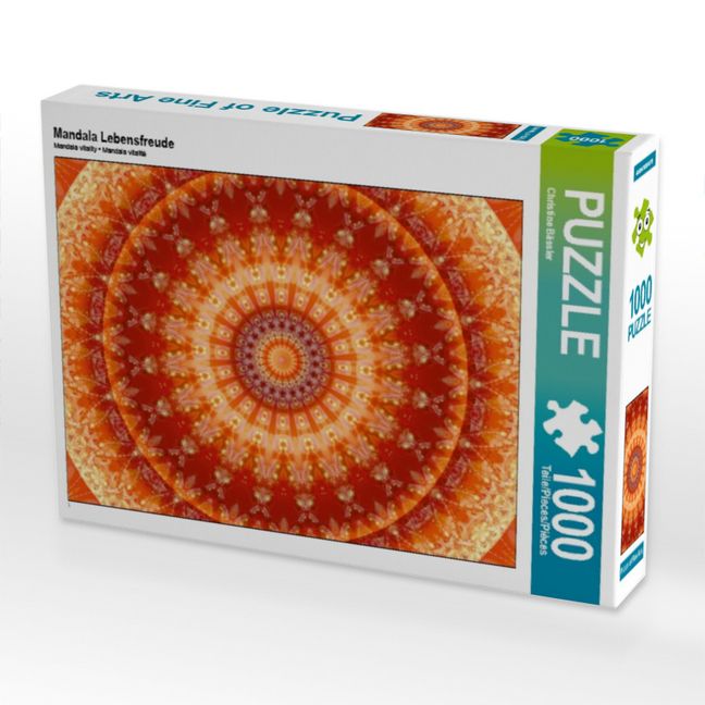 Produktbild: Mandala Lebensfreude (Puzzle)