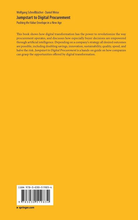 Produktbild: Jumpstart to Digital Procurement