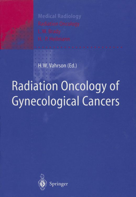 Produktbild: Radiation Oncology of Gynecological Cancers