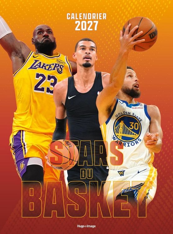 Produktbild: Calendrier mural stars du basket