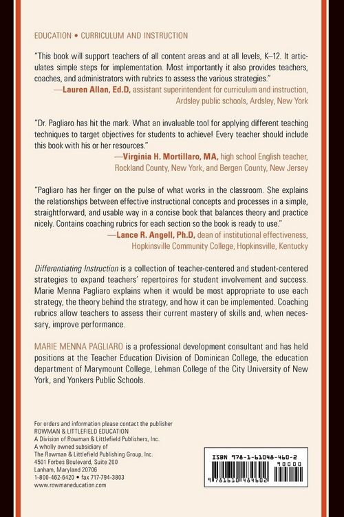 Produktbild: Differentiating Instruction