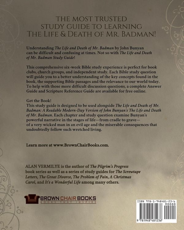 Produktbild: The Life and Death of Mr. Badman Study Guide