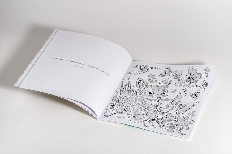Produktbild: Katzen-Mandalas - 28 Motive zum Entspannen und Wohlf&uuml;hlen