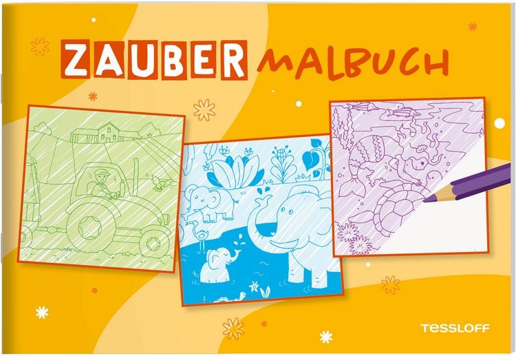 Produktbild: Zaubermalbuch