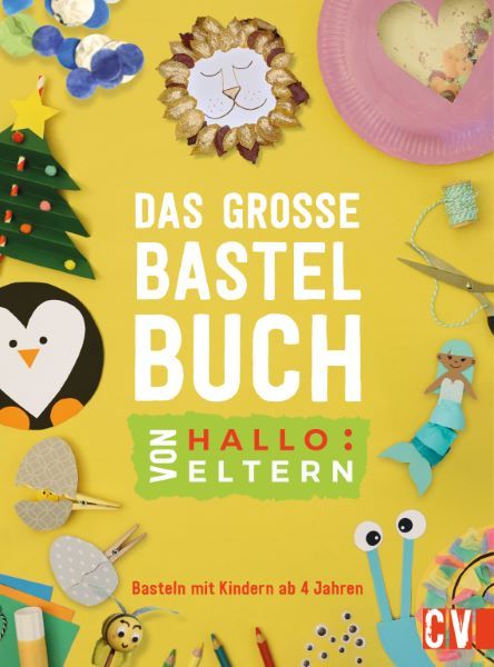 Produktbild: Das gro&szlig;e Bastelbuch von Hallo:Eltern