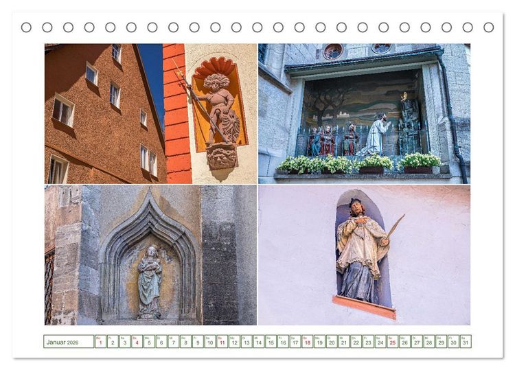 Produktbild: Ein Stadtportrait von Rottweil (Tischkalender 2026 DIN A5 quer), CALVENDO Monatskalender