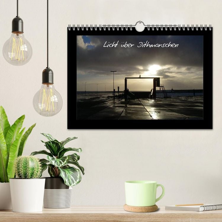 Produktbild: Licht &uuml;ber Dithmarschen (Wandkalender 2026 DIN A4 quer), CALVENDO Monatskalender