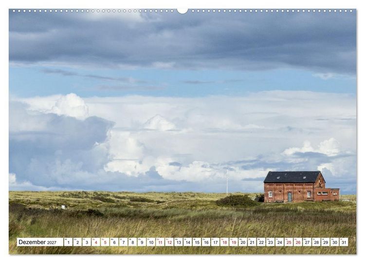 Produktbild: Spiekeroog - Momente einer Reise (Wandkalender 2027 DIN A2 quer), CALVENDO Monatskalender