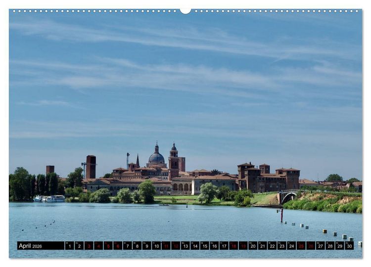Produktbild: Die Renaissancestadt Mantua (Wandkalender 2026 DIN A2 quer), CALVENDO Monatskalender