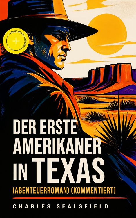 Produktbild: Der erste Amerikaner in Texas (Abenteuerroman) (Kommentiert)