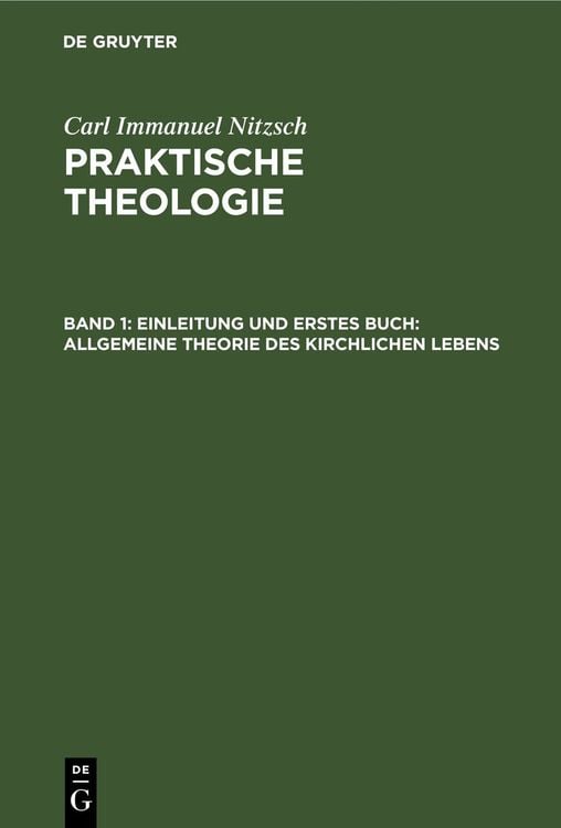 Produktbild: Einleitung und erstes Buch: Allgemeine Theorie des kirchlichen Lebens