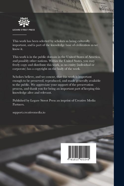 Produktbild: Early Keyboard Music; a Collection of Pieces Written for the Virginal, Spinet, Harpsichord, and Clavichord; Volume 1