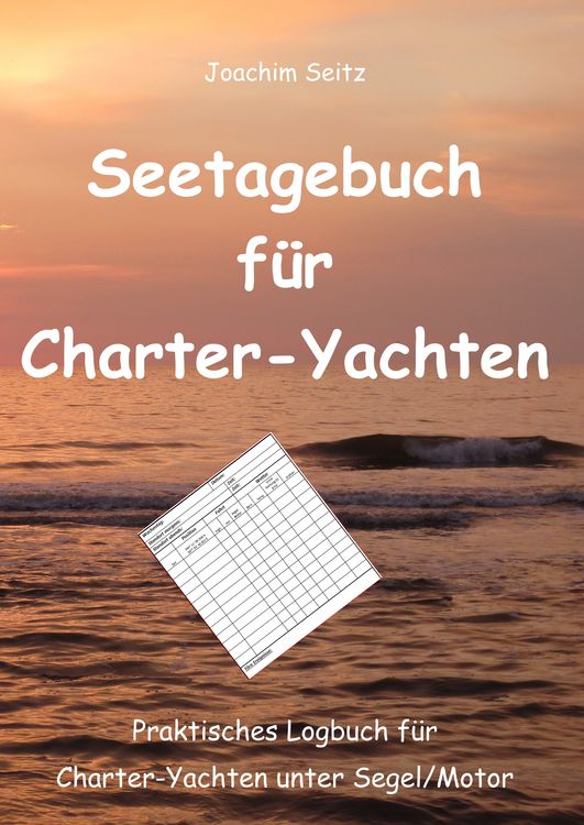 Produktbild: Seetagebuch f&uuml;r Charter-Yachten