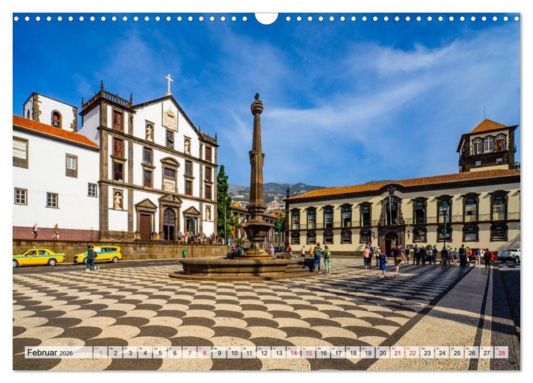 Produktbild: Madeira Die Stadt Funchal (Wandkalender 2026 DIN A3 quer), CALVENDO Monatskalender