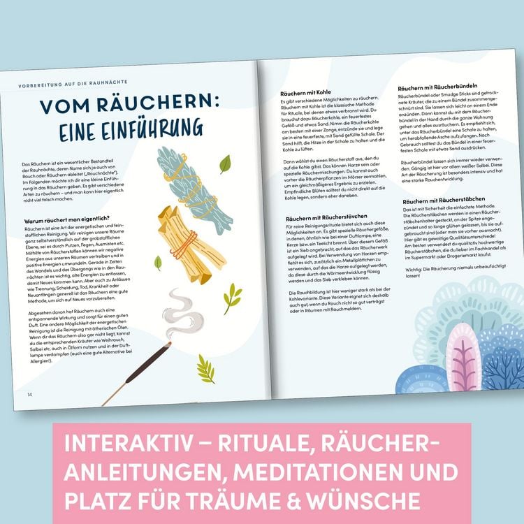 Produktbild: Rauhn&auml;chte. Das Workbook.
