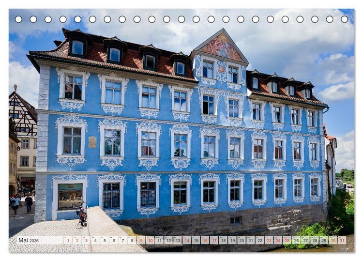 Produktbild: Bamberg Impressionen (Tischkalender 2026 DIN A5 quer), CALVENDO Monatskalender