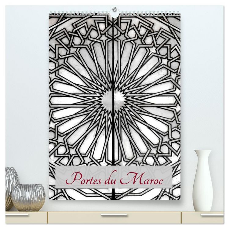 Produktbild: Portes du Maroc (Calendrier mural 2026 DIN A2 horizontal) calendrier de bureau