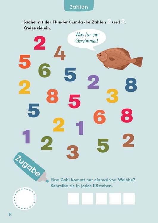 Produktbild: Rechenr&auml;tsel f&uuml;r mutige Kinder - Zahlen und Meer - Ab 6 Jahren