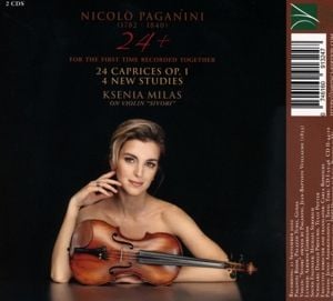 Produktbild: 24+ (24 Caprices,op. 1,4 New Studies)