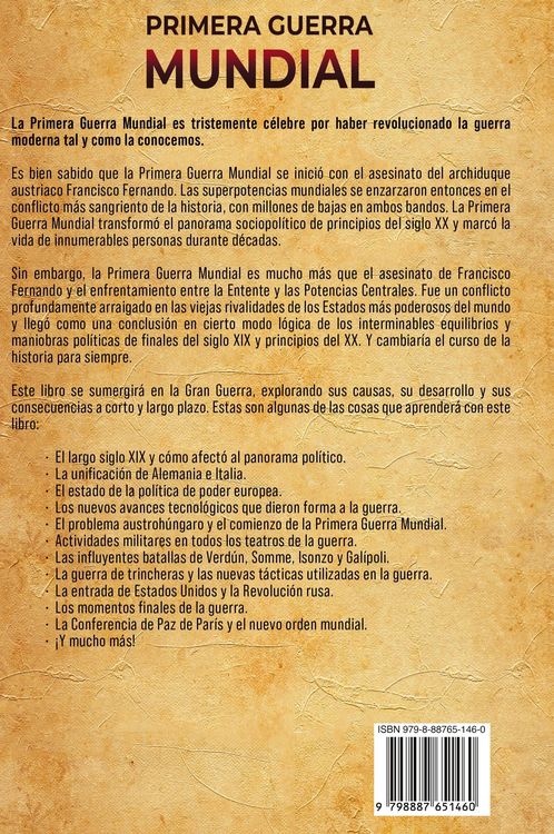 Produktbild: Primera Guerra Mundial