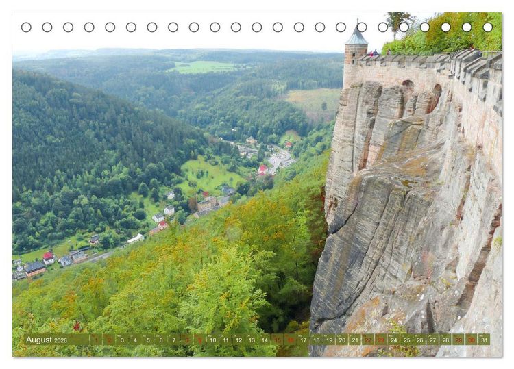 Produktbild: Pirna - Tor zur S&auml;chsischen Schweiz (Tischkalender 2026 DIN A5 quer), CALVENDO Monatskalender
