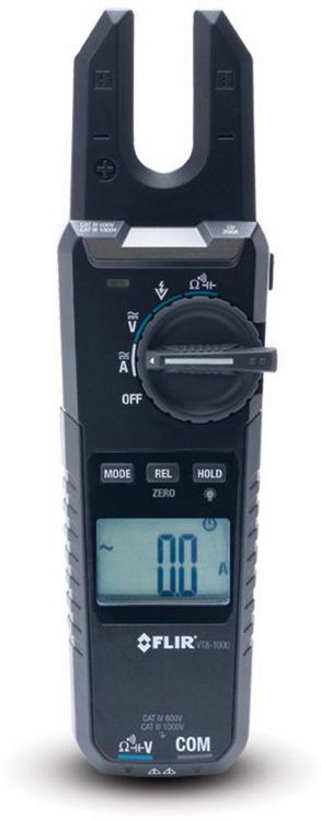 Produktbild: FLIR VT8-1000 Stromzange digital CAT IV 600 V, CAT III 1000V Anzeige (Counts): 6000