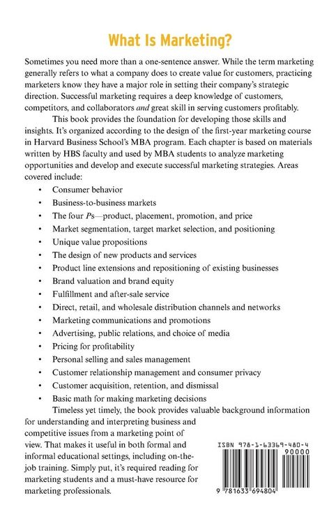 Produktbild: What Is Marketing?