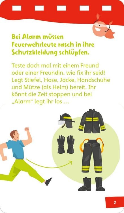 Produktbild: WAS IST WAS Kids Quiz + Spiel Feuerwehr
