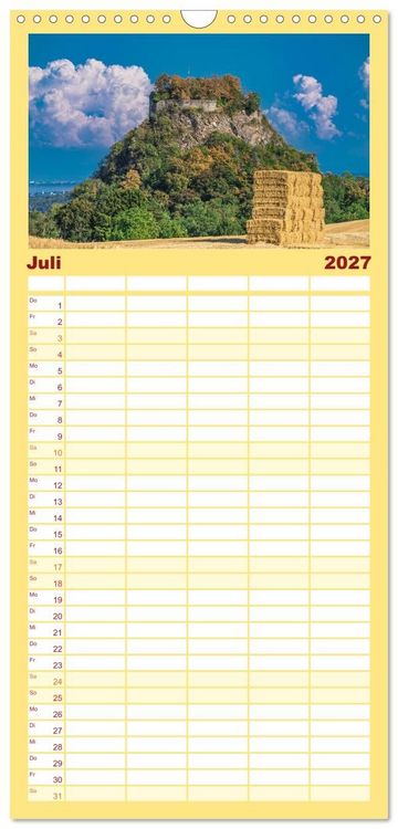 Produktbild: Familienplaner 2027 - Herbst rund um den Bodensee mit 5 Spalten (Wandkalender, 21 x 45 cm) CALVENDO