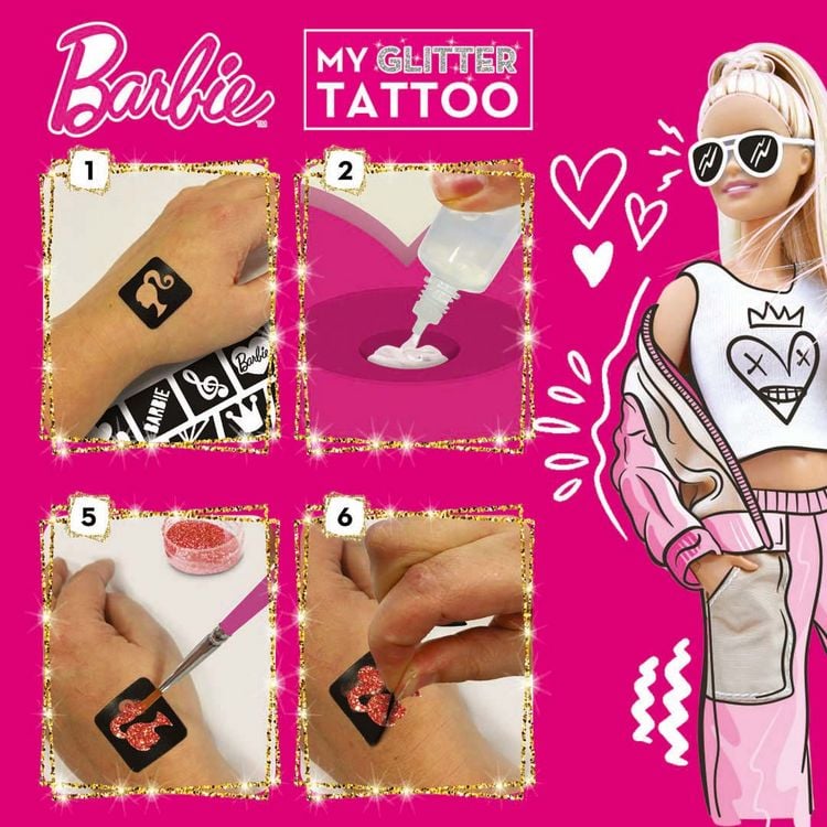 Produktbild: Barbie My Glitter Tattoo