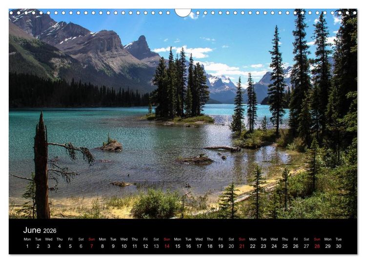 Produktbild: Canada 2026 (Wall Calendar 2026 DIN A3 landscape), CALVENDO 12 Month Wall Calendar