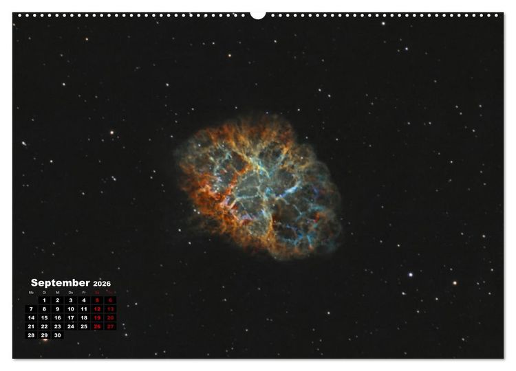 Produktbild: InfinityAstro - die Unendlichkeit im Bild - Astrofotos von Roland Schliessus (hochwertiger Premium Wandkalender 2026 DIN A2 quer), Kunstdruck in Hochglanz