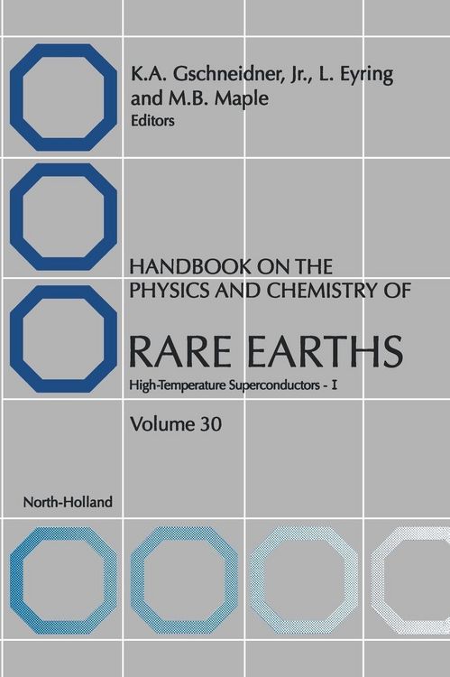 Produktbild: Handbook on the Physics and Chemistry of Rare Earths