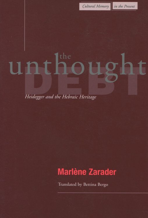 Produktbild: The Unthought Debt