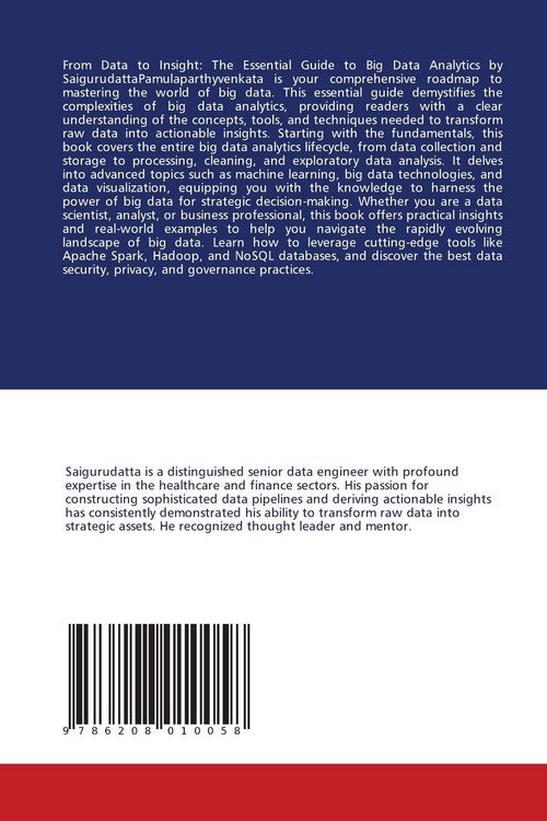 Produktbild: From Data to Insight: The Essential Guide to Big Data Analytics